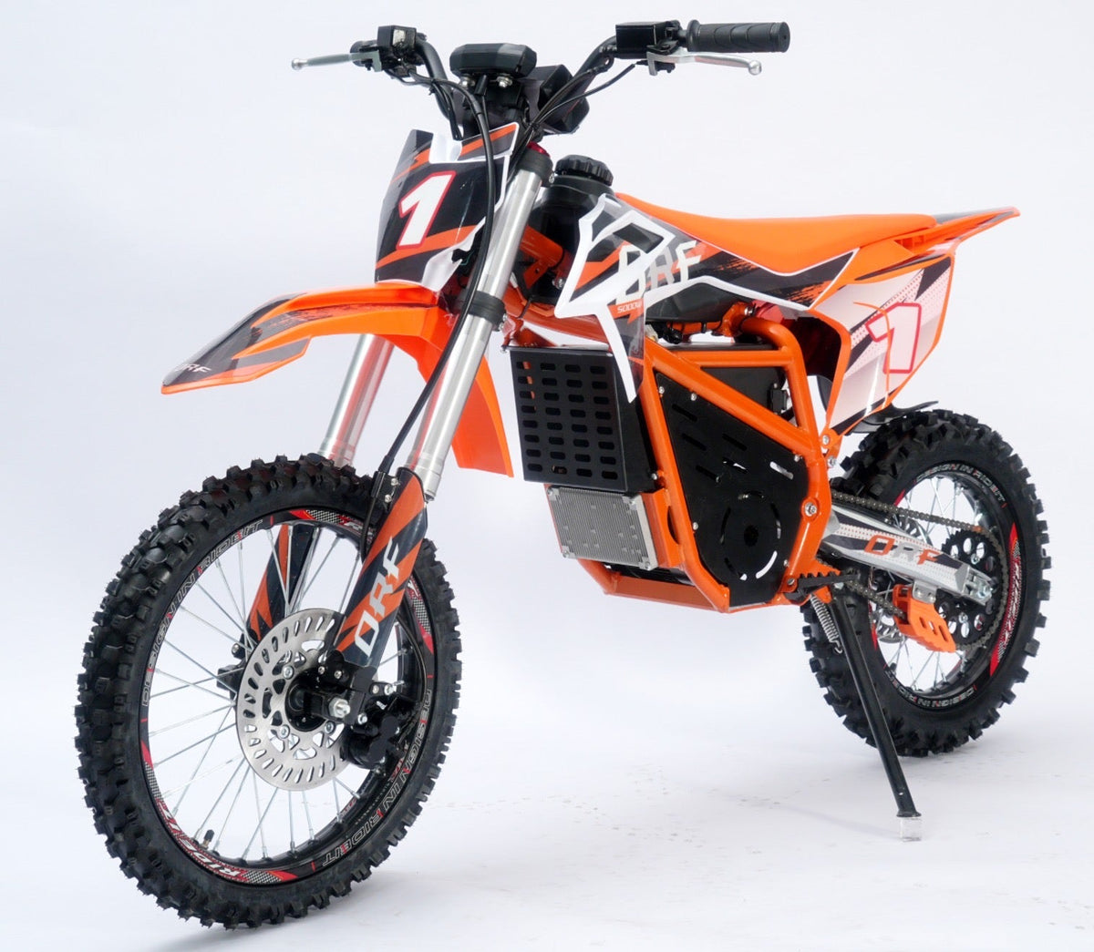 ORF 72V 7000W Small Wheel Electric Dirt Bike (17/14)