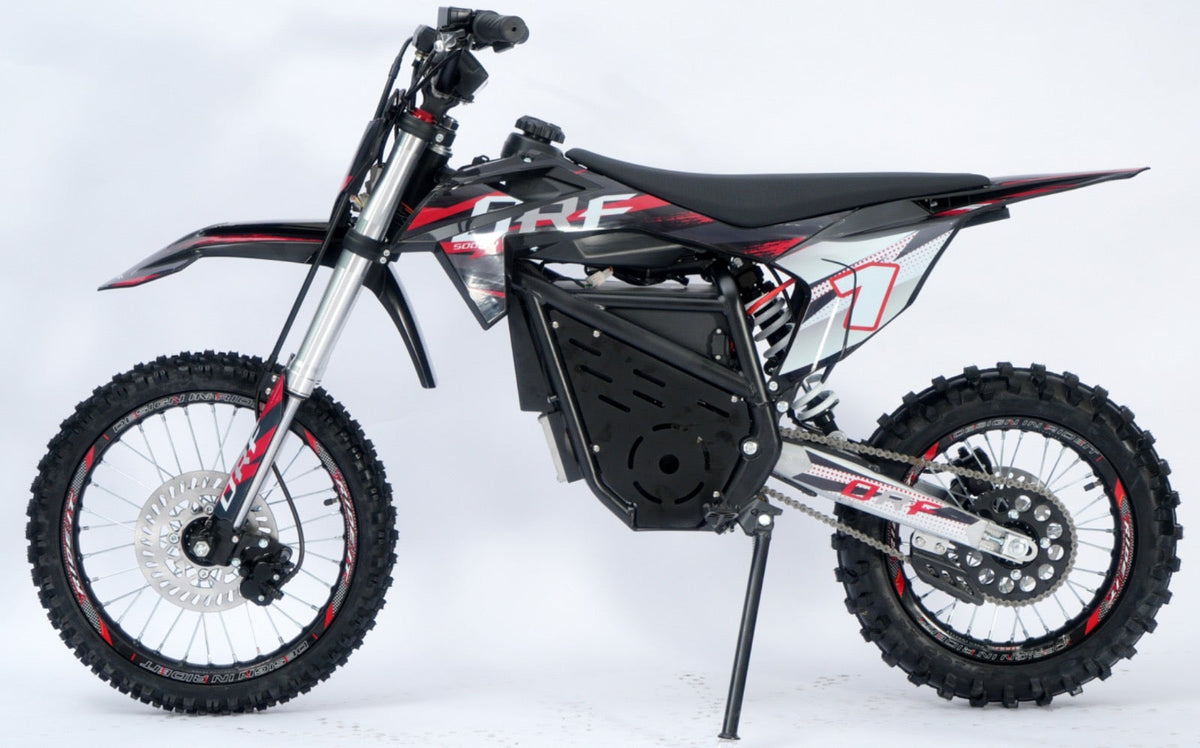 ORF 72V 7000W Small Wheel Electric Dirt Bike (17/14)