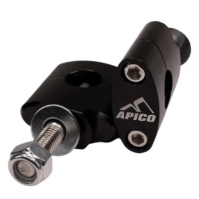Handlebar Mount Kit 28.6MM Single Bolt Fixing 12MM - Apico