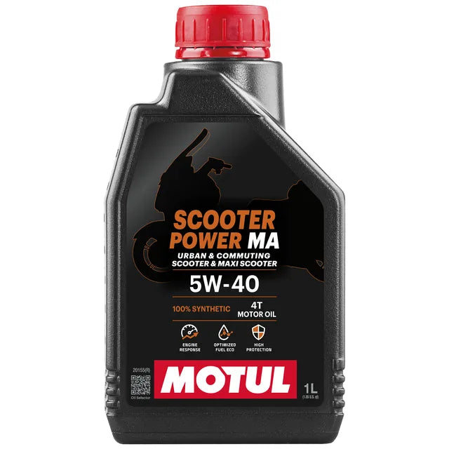 Scooter Power 5W40 4T MA 1 Litre