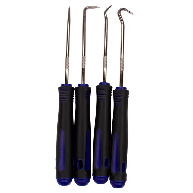 Oil SEAL/O-RING Pick And Hook Removal Tool Set 4 Piece Blue