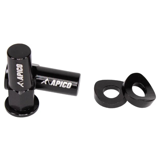 Aluminium Rim Lock Nut & Washer Set