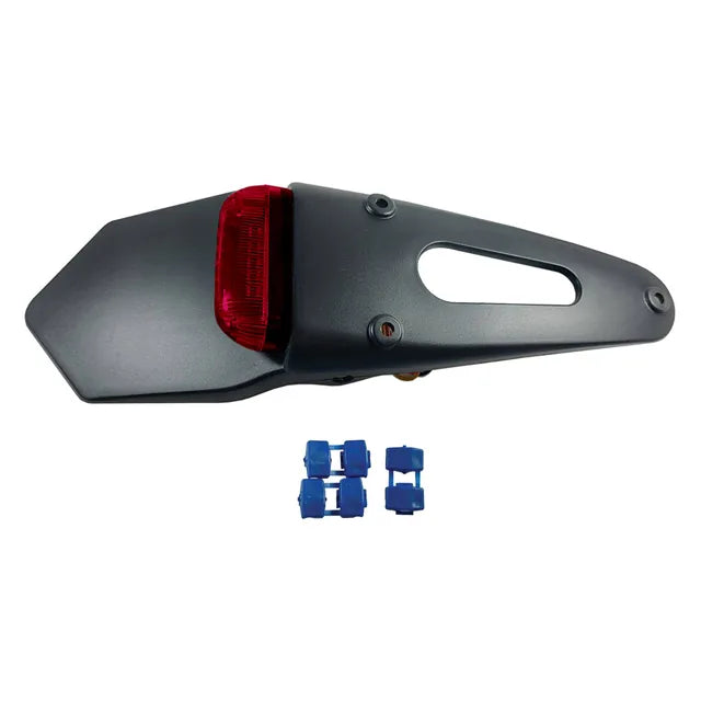 Universal Rear LED Tail Light Enduro Style With Red Lens
