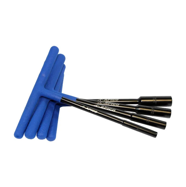 T-BAR Premium Black/blue 6,8,10,12MM
