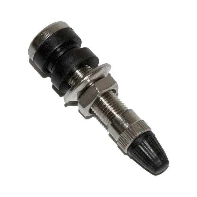 SNAP-IN Tubless Valve Straight Chrome 35MM X1 Pack